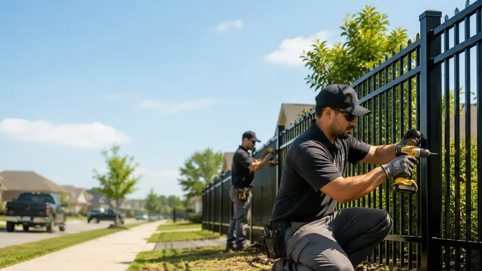 Metal Fence Installation in Palmer, MI